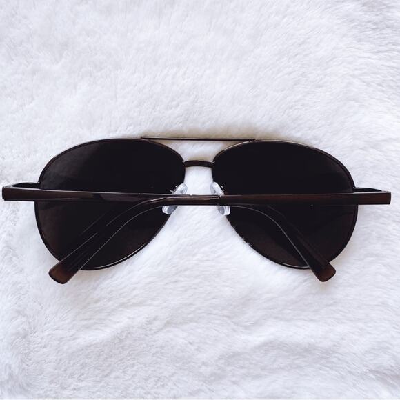 Irene Black Aviator Stylish Polarized Sunglasses - Picture 12 of 12